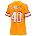 TB.Buccaneers #40 Mike Alstott Mitchell & Ness Orange Legacy Replica Player Jersey Stitched American Football Jerseys